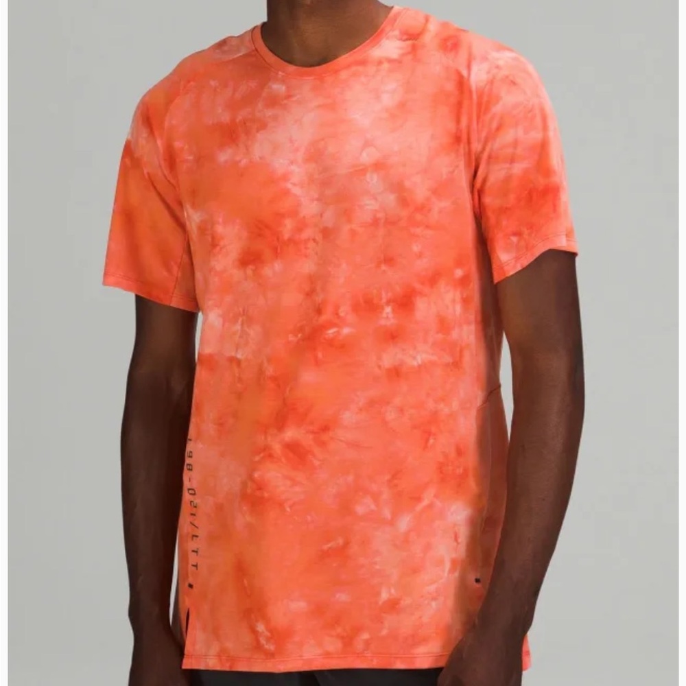 Lululemon Always Agile Short Sleeve Shirt‎ Top Mens L Active Athleisure Workout